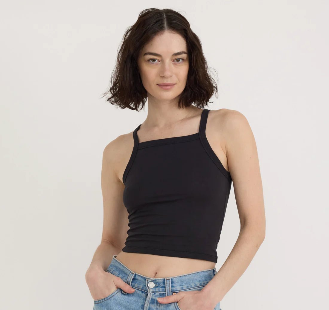 Core Play High-Neck Top - Organic Cotton - Free Living Co