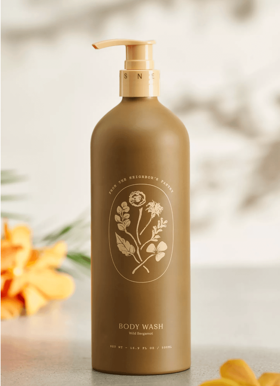 Wild Bergamot Body Wash - Free Living Co