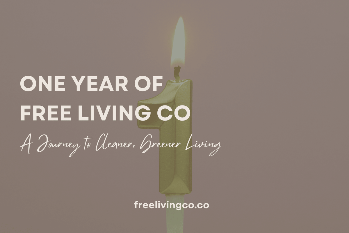 One Year of Free Living Co: A Journey to Cleaner, Greener Living - Free Living Co