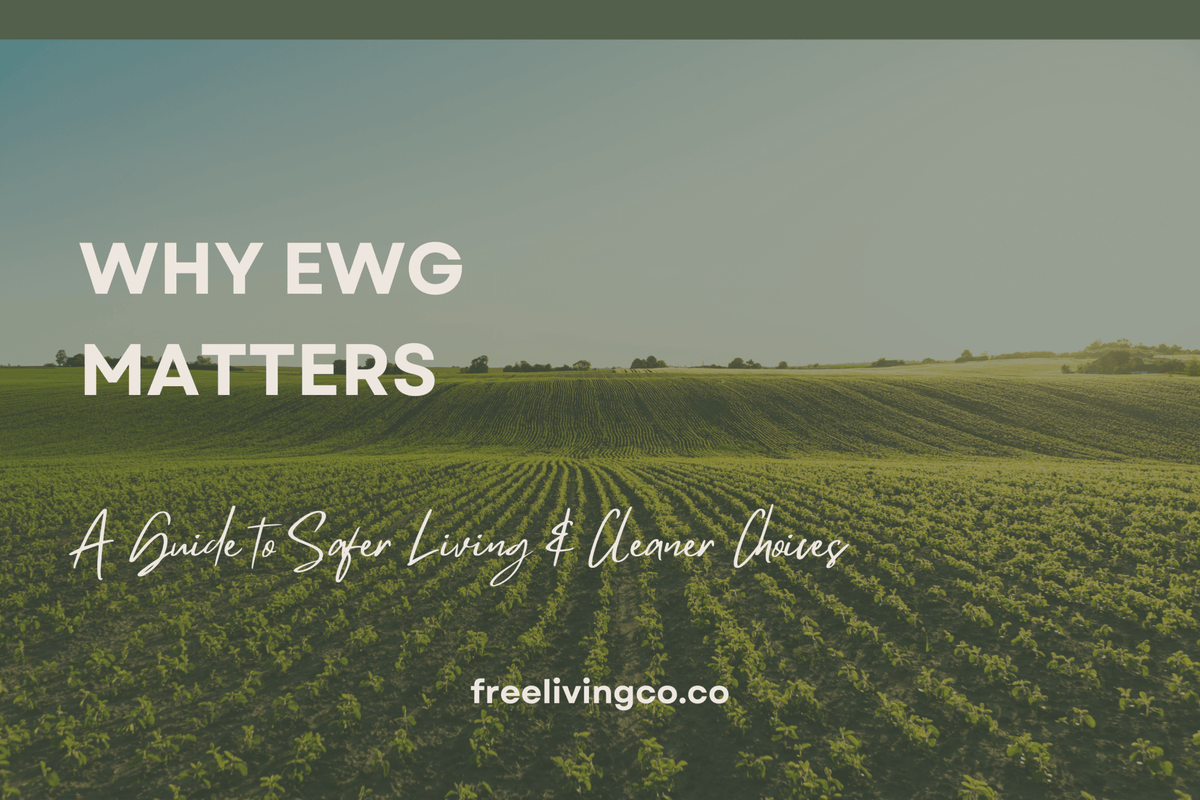 Why EWG Matters: A Guide to Safer Living and Cleaner Choices - Free Living Co