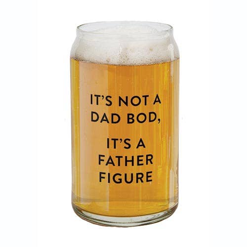Beer Can Glass - Father Figure - Free Living Co