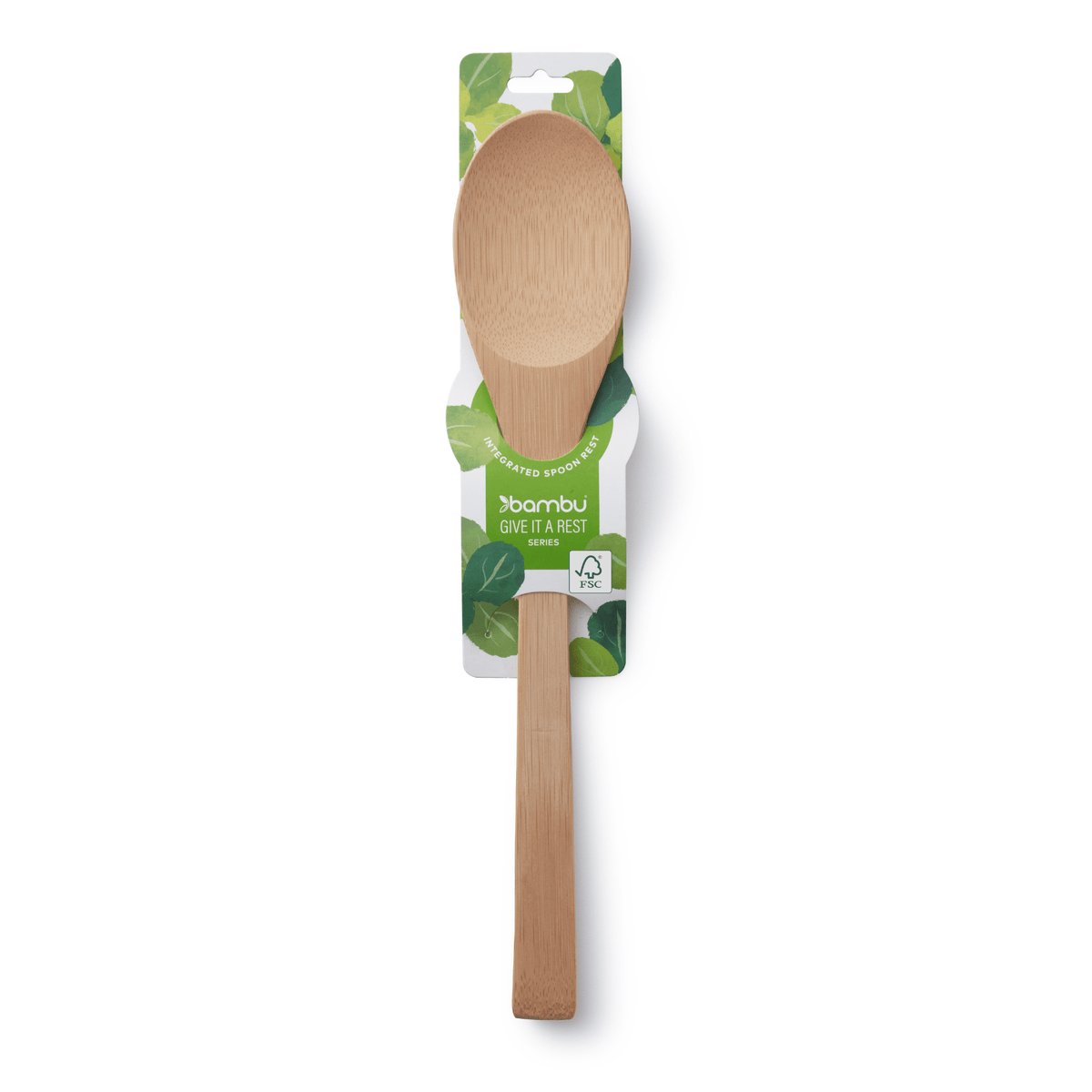 'Give It a Rest' Bamboo Spoon