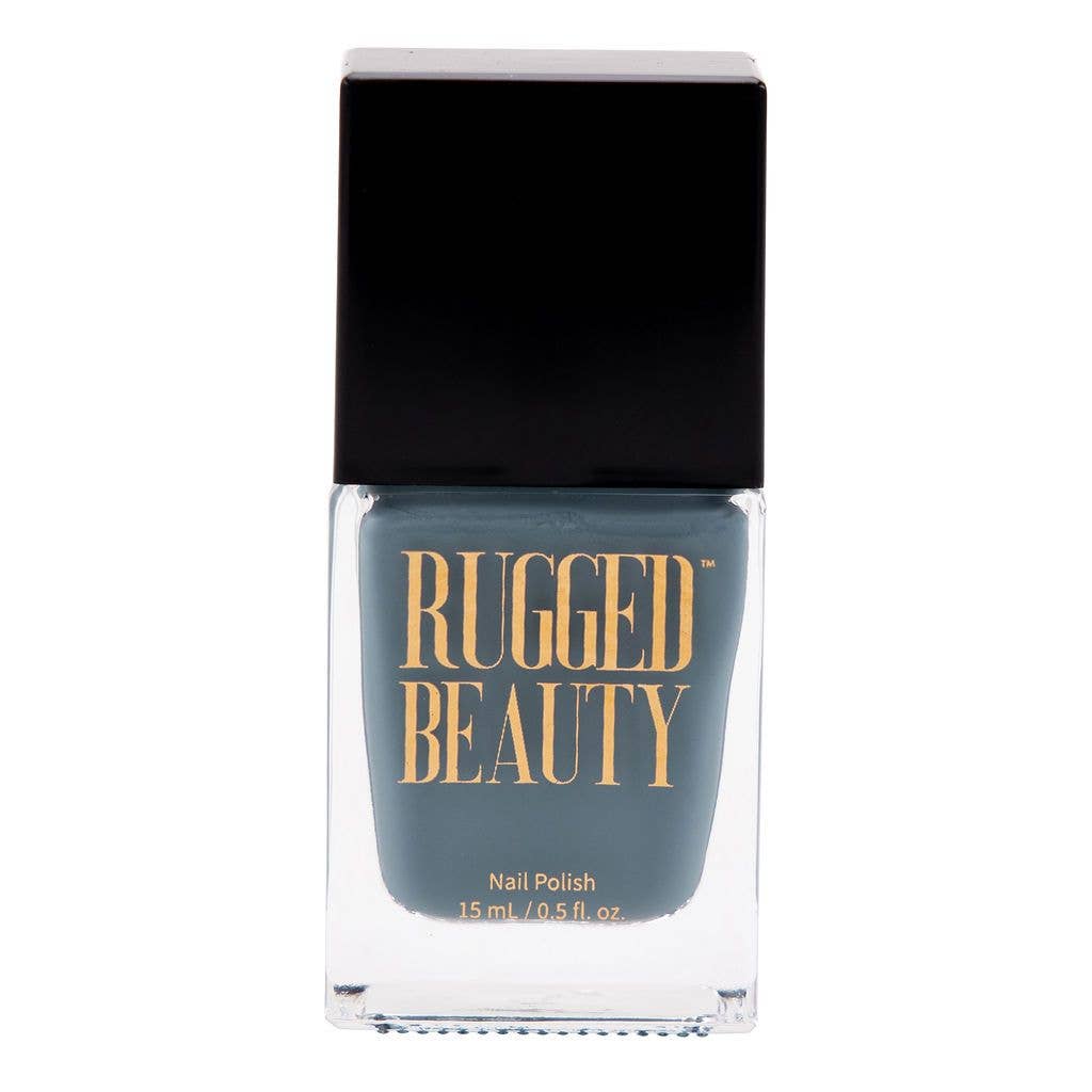 Lake House Blue Grey Nail Polish
