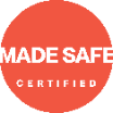 MADE SAFE certified: independently screened against thousands of known harmful ingredients