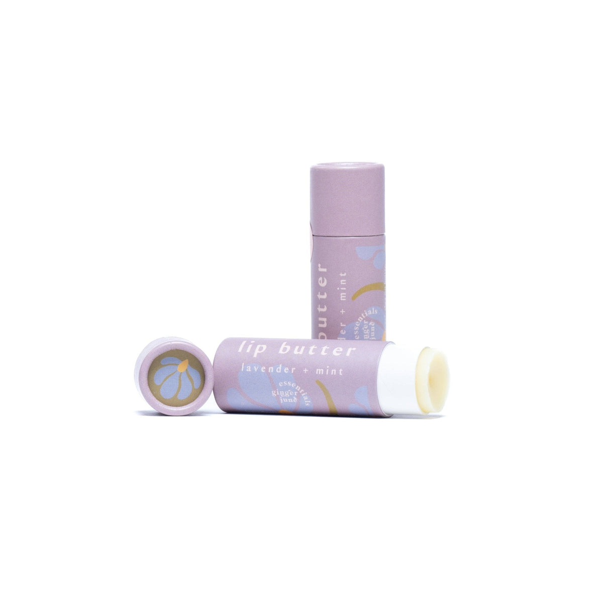 Lip butter • lavender + mint • moisture rich & glossy enhanced with olive squalane