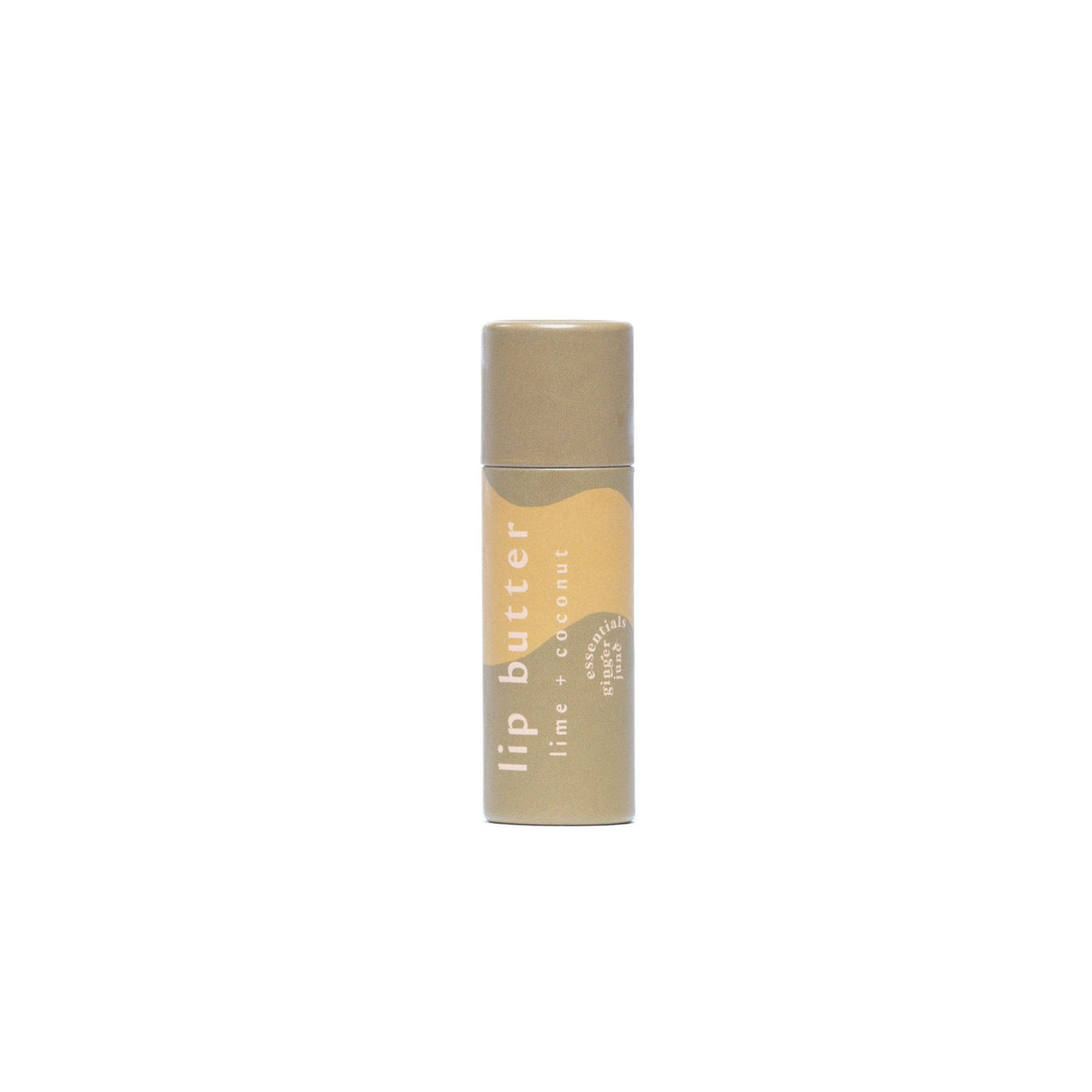 Lip butter • lime + coconut • moisture rich & glossy enhanced with olive squalane