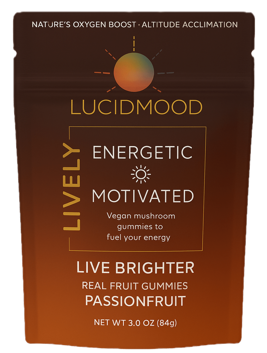Lucidmood | Lively Natural Energy Gummies