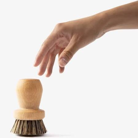 Natural Fiber Cleaning Brush