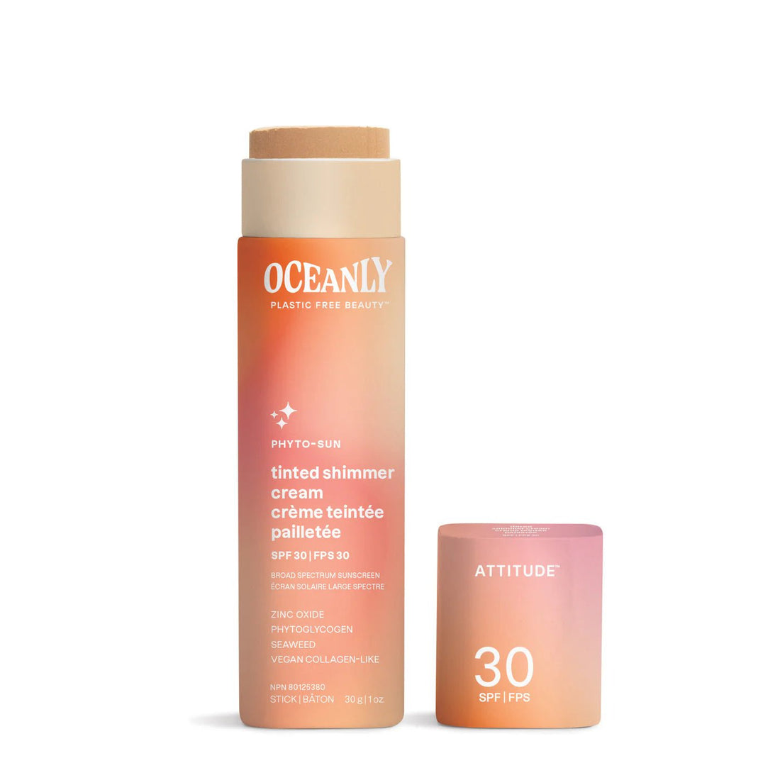 Oceanly - Shimmer Cream - Tinted - 30 SPF - Free Living Co