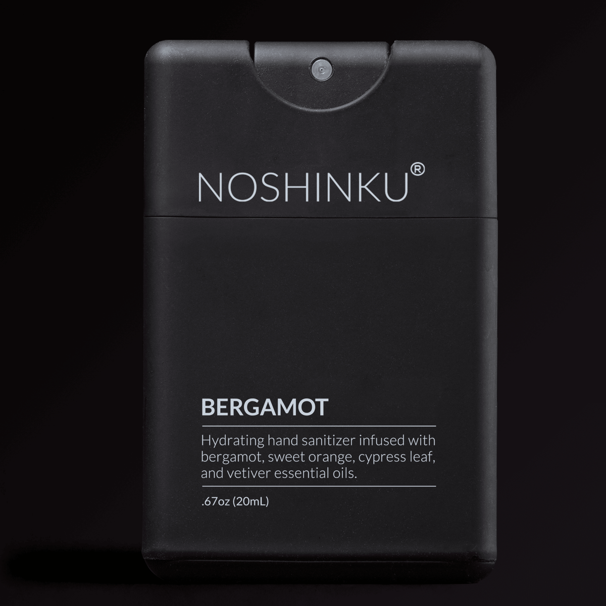REFILLABLE Bergamot Ultra-Moisturizing Pocket Hand Sanitizer