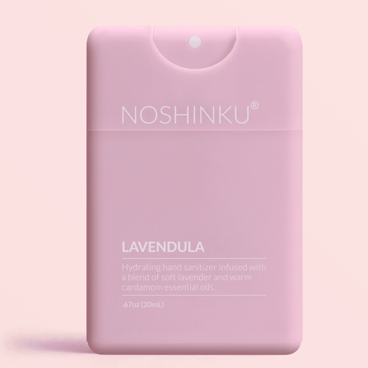 Refillable Lavender Ultra-Moisturizing Pocket Hand Sanitizer