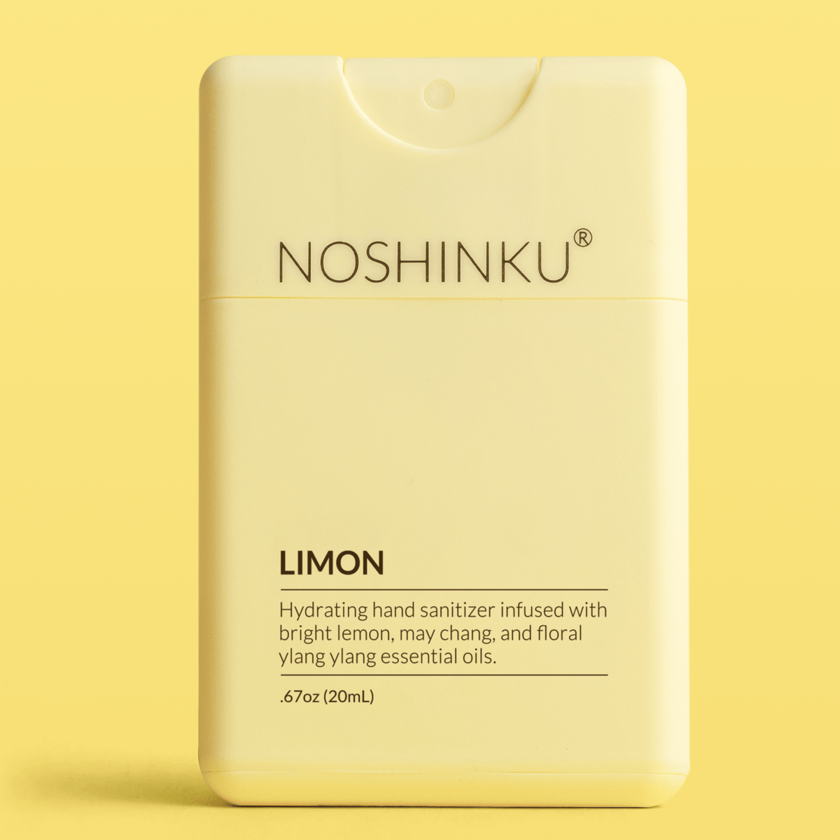 Refillable Lemon Ylang-Ylang Moisturizing Pocket Sanitizer