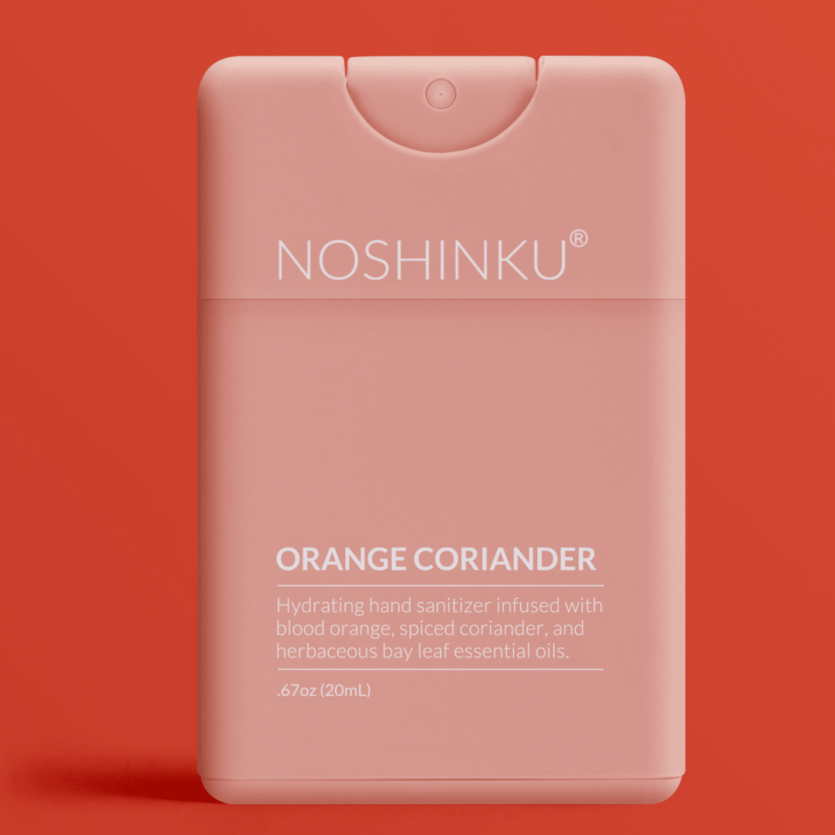 Refillable Orange Coriander Moisturizing Hand Sanitizer