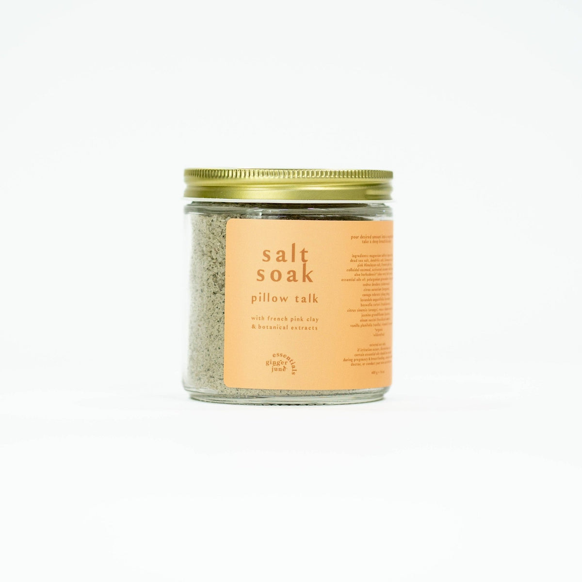 SALT SOAK • PILLOW TALK • 100% natural, nothing synthetic • 14 oz