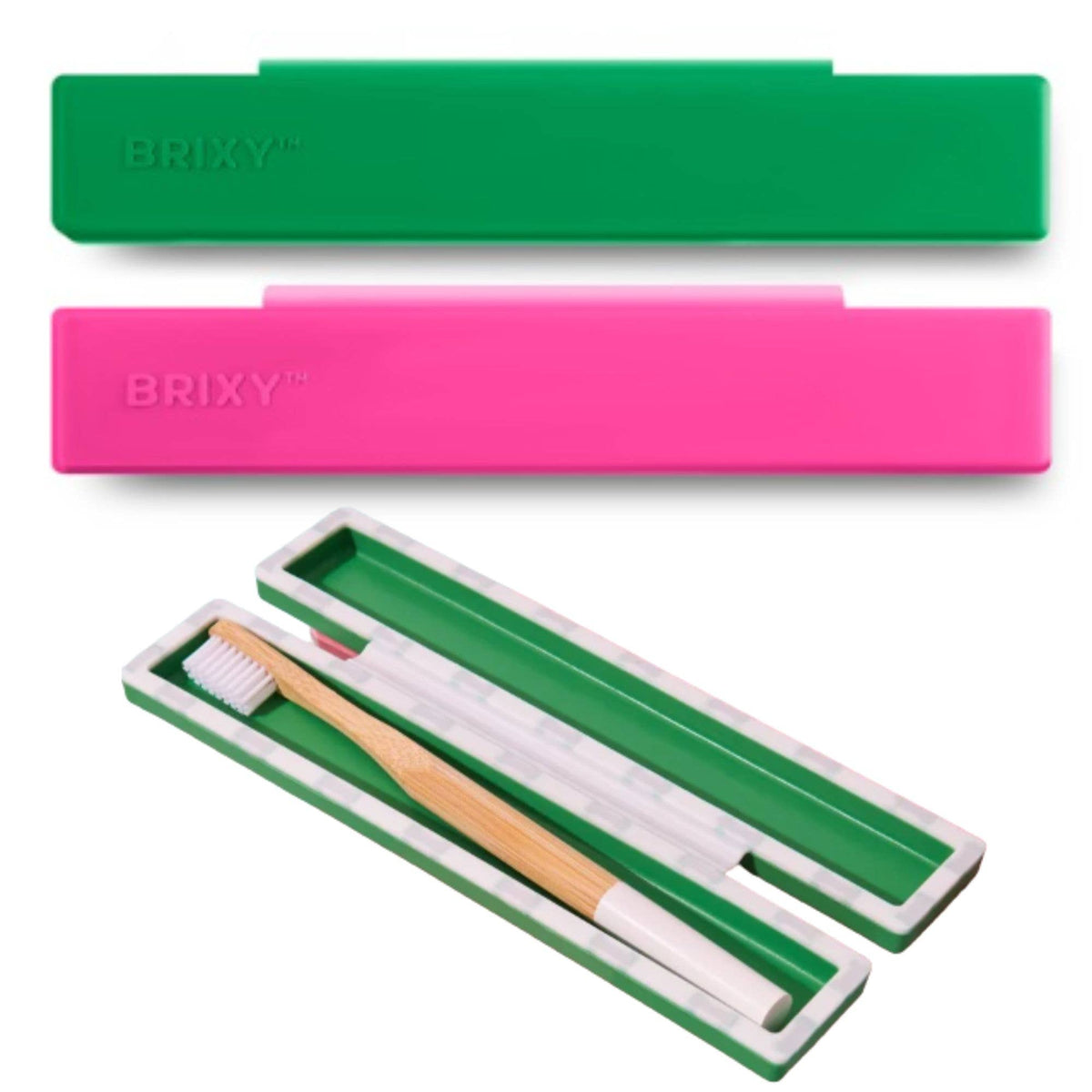 Silicone Toothbrush Travel Containers