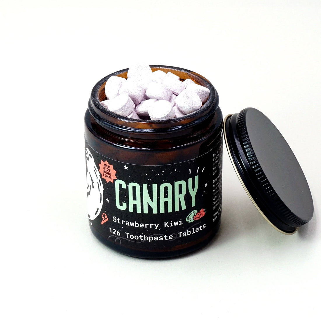 Strawberry + Kiwi Toothpaste Tablets - Free Living Co
